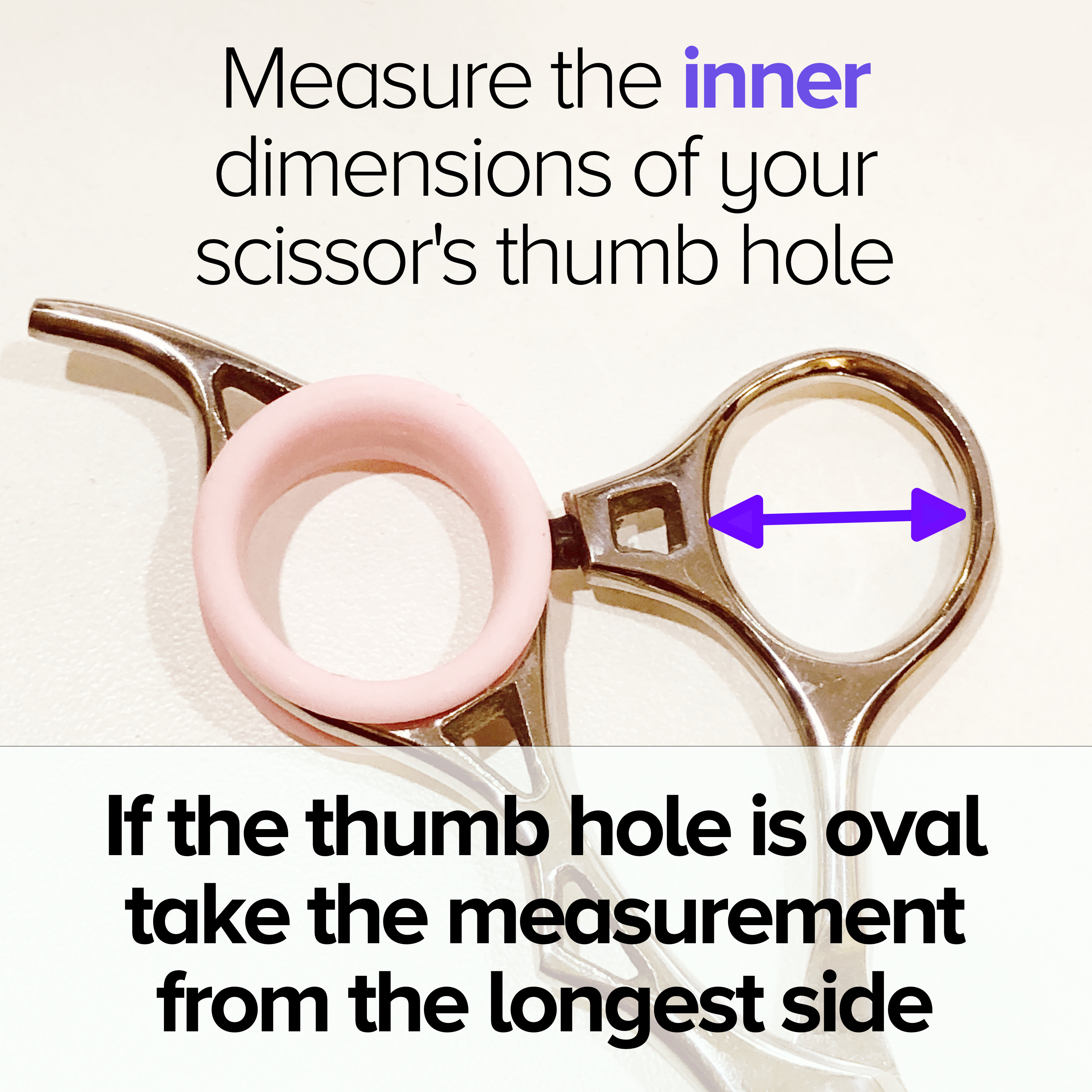measurement of thumb hole