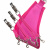 The Centre Stage EBB (Ergonomic Belly Band): Short Coupler (22 cms) Pink Ergonomic Belly Band